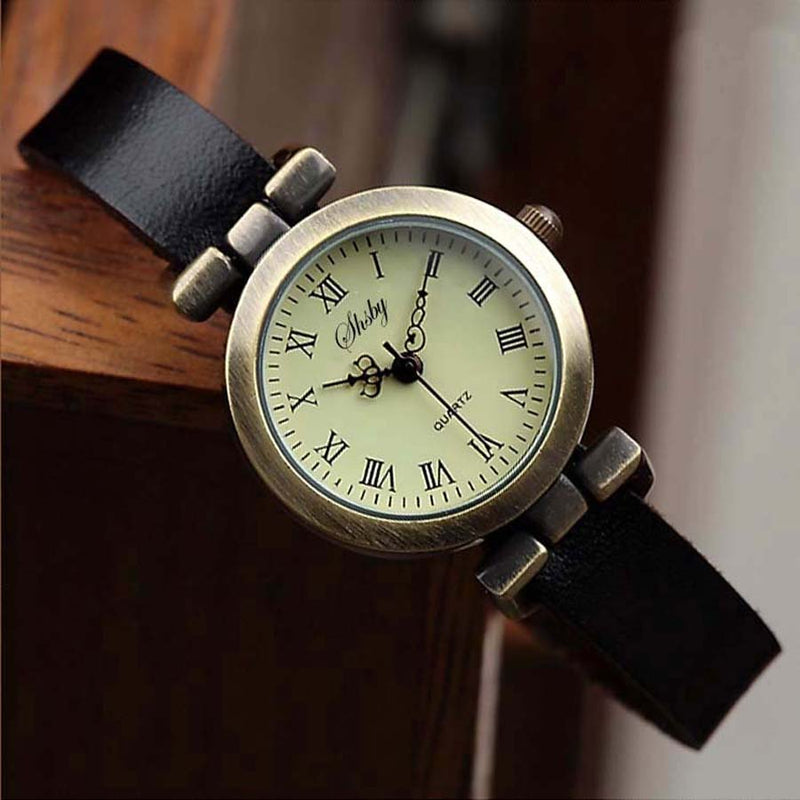 Fashion Leather Watch - Hot-Selling Roma Vintage Classic