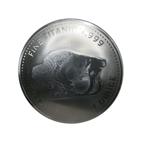 Titanium Buffalo Coin Silver A178 / 25 OZ