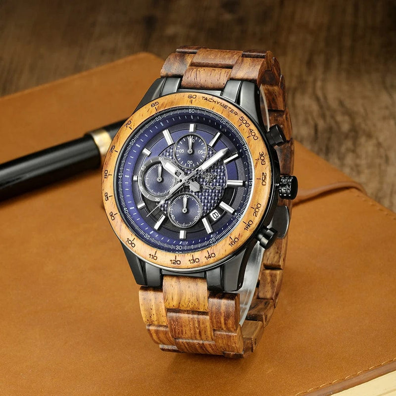 Luxury Wooden Watch - Perfect Christmas Gift Fashion Timepiece