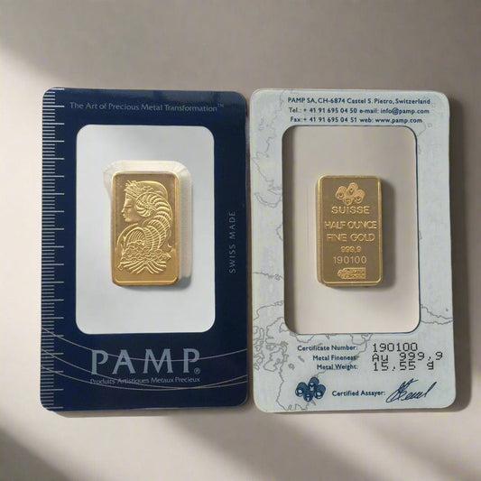 PAMP Suisse Lady Fortuna Gold Bullion - Premium Investment Bar