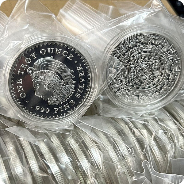 Maya Coin in Silver - Mexico Edition