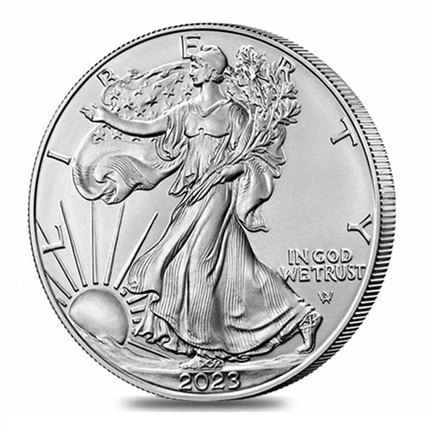 2023 Liberty Silver Coin – Eagle Motif with Patriotic Flair