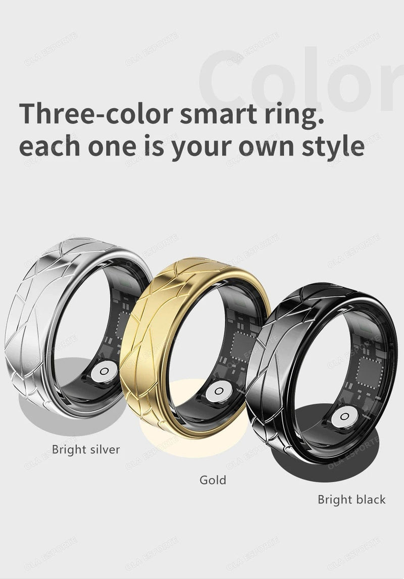 Smart Ring – R18 Health Monitor, Waterproof, Multi-Sport Modes