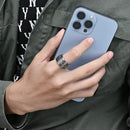 Anillo de plata con moneda de dólar Morgan de 1828