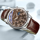 Luxury Quartz Watch: Fashion Belt, Waterproof Glow Clock, Business & Sport