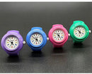 Mini Clock Watch Ring - Elastic Strap Finger Ring with Funny Anillos Jewelry