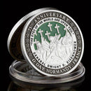 Veterans Day Coin - 75th Anniversary of D-Day Souvenir Coin The Eyes of The World Are Upon You Veteran  &  Coin