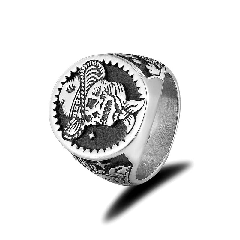 Western Ring,
Cow Ring,
Skeleton Ring,
Stainless Ring,
Steel Ring,
Retro Ring,
Men Ring,
Finger Ring,
Fashion Ring,
Punk Jewelry,