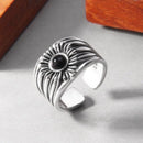 Thai Ring, Crysta Ring, Black Ring, black diamond ring, black diamond engagement ring, mens black wedding band, black engagement rings, black wedding rings, platinum mens wedding band, black onyx ring, black rings for men, onyx ring,