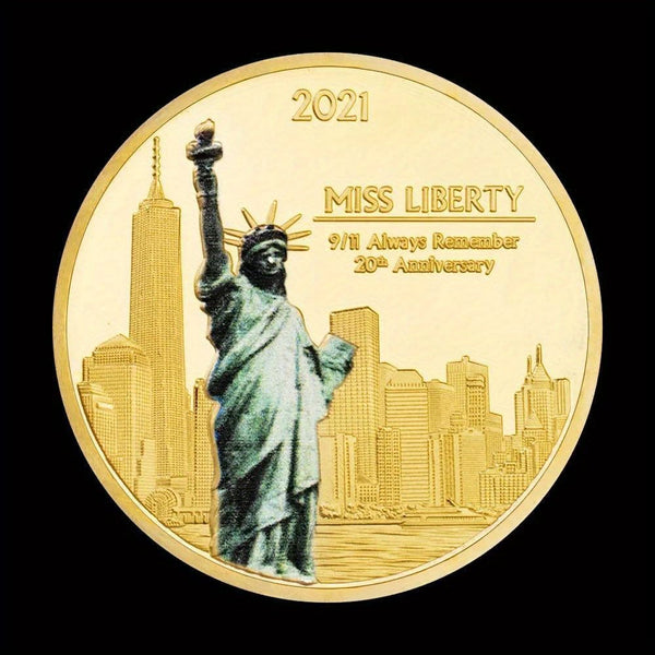 New York Coin, City Coin, Golden Coin, Plated Coin, USA Coin, September Coin, Forget Coin, Challenge Coin,