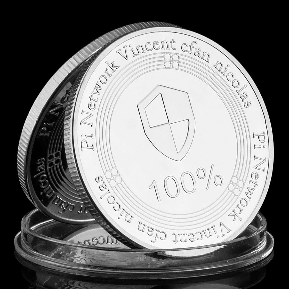 Pi Network Silver Coin - Vincent Cfan Nicolas Design – Coins & Bars