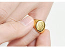Kingsman Secret Service Ring – Custom S925 Brass Signet, Gold & Silver Cosplay Jewelry