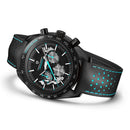 Luxury PaganII Moon Quartz Watch – Chronograph, Sapphire Glass, Waterproof Reloj