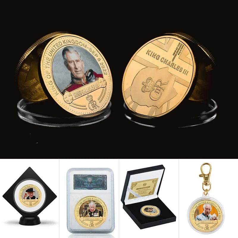 The United Kingdom Charles III Gold Coins - Set UK Royal Challenge Coins