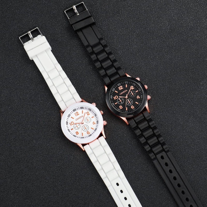 Unisex Watch,
Silicone Watch,
Quartz Watch,