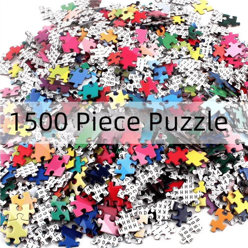 World Banknotes 1500 PCS of high difficulty adult puzzle building blocks puzzle toys cartoon animal anime toys gifts