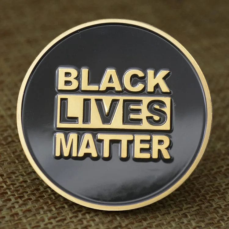 I Cant Breathe George Floyd Collectible Gold Coin - Black Lives Matter Collection Art Souvenir Coin