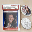 2024 Kamala Harris Commemorative  Coin – US Presidential Medal Collection