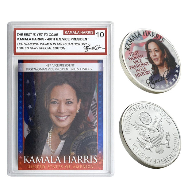 Presidential Coin,
Candidate Coin,
Kamala Harris Coin,
Kamala Harris Silver,
Kamala Harris Coin,
First Coin,
Woman Coin,
Vice Coin,
USA Coin,
Kamala Harris Black,
Kamala Harris Gold, 
Kamala Harris banknotes,
Kamala Harris Card,