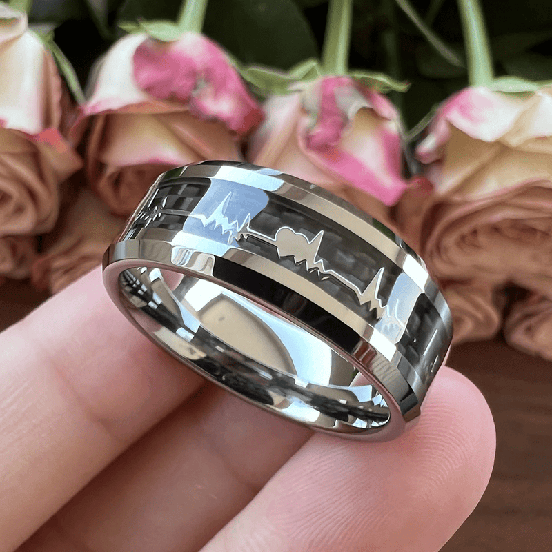 Fashion Ring,
Black Ring,
Carbon Ring,
Fiber Ring,
Heart Ring,
Inlay Ring,
Tungsten Ring,
Carbide Ring,
Engagement Ring,
Wedding Ring,