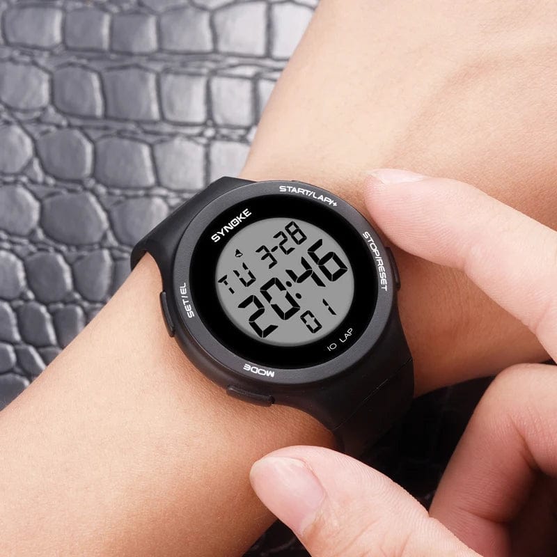 Multifunction Thin Sport Watch – LED Waterproof Luxury Dive Watch