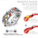 Weight Loss Magnetic Ring – Crystal Quartz Ionix for Detox & Lymphatic Drainage