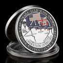 Veterans Day Coin - 75th Anniversary of D-Day Souvenir Coin The Eyes of The World Are Upon You Veteran  &  Coin