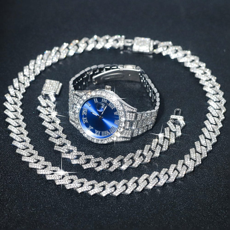 Silver Watch,
Hip-hop Punk Watch,
Inlay Watch,
Diamond Watch,
Cuban Watch,
Chain Watch,
Bracelet,
Jewelry Watch,
