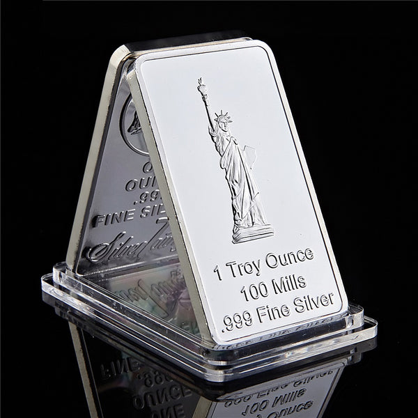 Silver In Us Dollar - Medallion Token Silver Bar