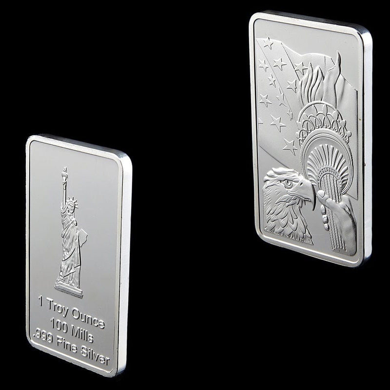 Silver In Us Dollar - Medallion Token Silver Bar