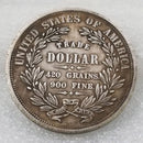 Trade dollar, 1873 trade dollar, Trade dollar coin, Trade the dollar, 1884 trade dollar, Trade dollars for sale, Trade in dollars, Coronet head, Beaded coin purse, Beaded coin pouch, Beaded coin, Beaded change purse, Antique beaded coin purse, Beaded coin purse vintage,