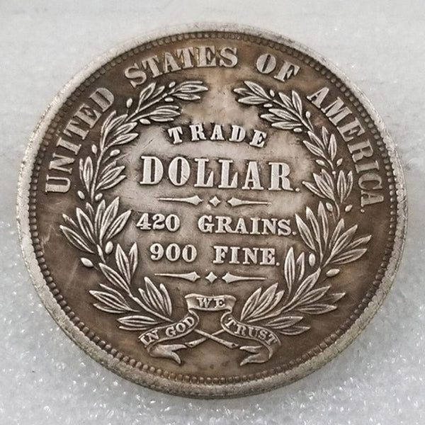 Trade dollar, 1873 trade dollar, Trade dollar coin, Trade the dollar, 1884 trade dollar, Trade dollars for sale, Trade in dollars, Coronet head, Beaded coin purse, Beaded coin pouch, Beaded coin, Beaded change purse, Antique beaded coin purse, Beaded coin purse vintage,