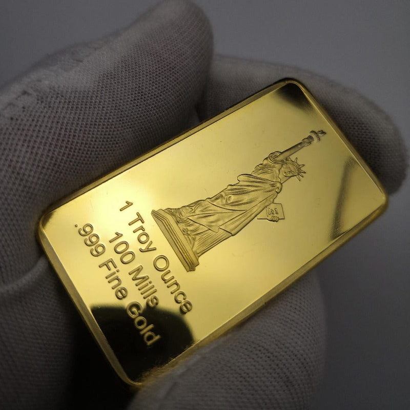 American Gold Eagle Liberty Bar