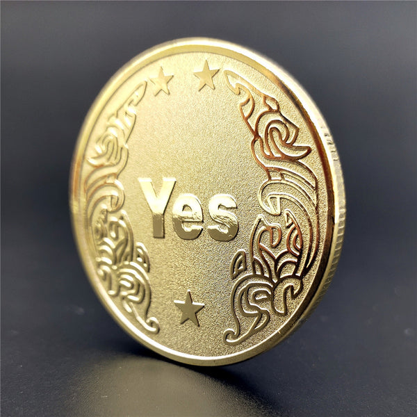 Yescoin, Yes Coin, Yes Gold Yes, No Coin, No Gold,