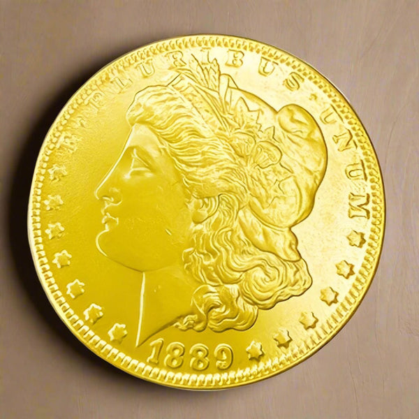 10 Pcs 1889 Morgan  Dollar Coins - Grading Morgan Dollars