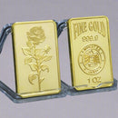 Fine Rose  Bullion Bar – Luxury Rose Metal Bar