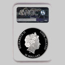 2023 C - Kiss The Frog  Coin - 2 Oz - Ultra High - Coin Proof - NGC