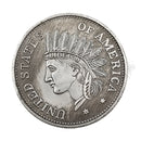 1851 Indian 1 Dollar  - USA  Coins