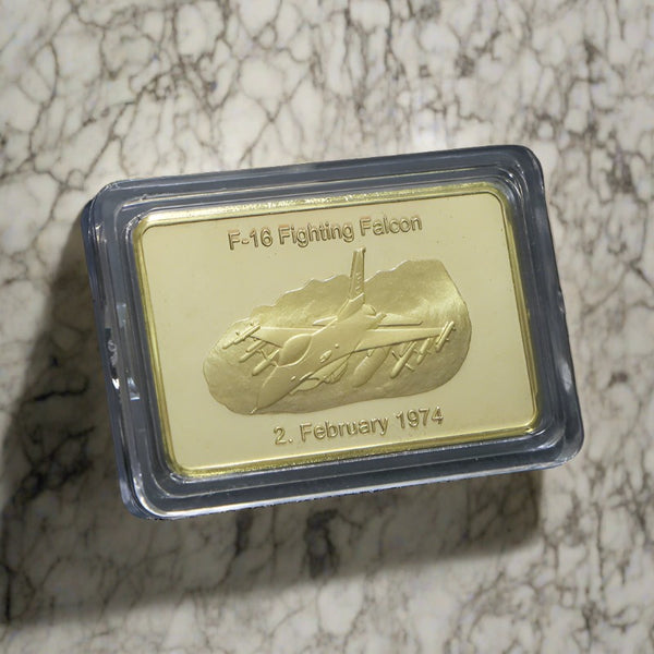 Gold f16, Fighter gold bar, Gold bar price in usa today, F16 fighter, F 16 fighter jet, F16 jet, 16 fighting falcon, F 16 fighting falcon, Block 70 f 16, Cost of an f16, F 16 aircraft price, F 16 falcon fighter jet,