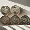 Texas, Half, Dollar, Coin,