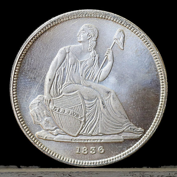 1836 Gobrecht silver, Gobrecht coin, Dollar Name Coin, Base Silver, gobrecht dollar,