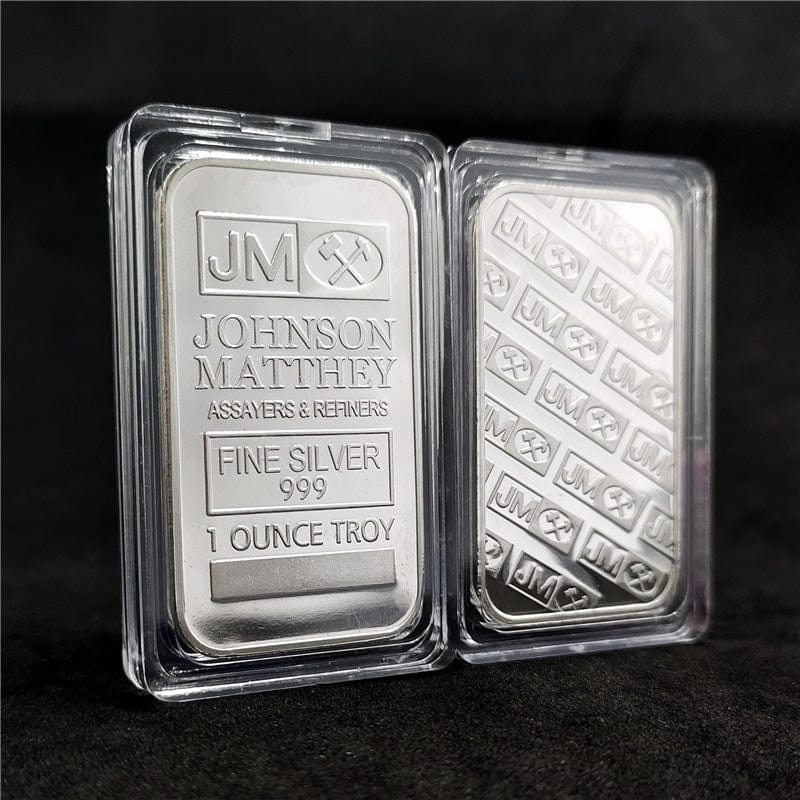 Johnson Matthey Bullion Silver Bar