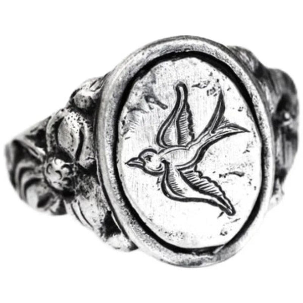 Vintage Morgan Dollar Ring – Handmade Silver Coin Ring – Unisex Design
