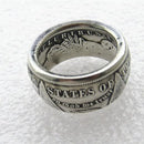 dollar ring, million dollar ring, size of morgan dollar, ring from silver dollar, morgan dollar coin ring, morgan dollar ring, morgan silver dollar ring, engagement rings, rings, mens wedding bands, wedding rings,