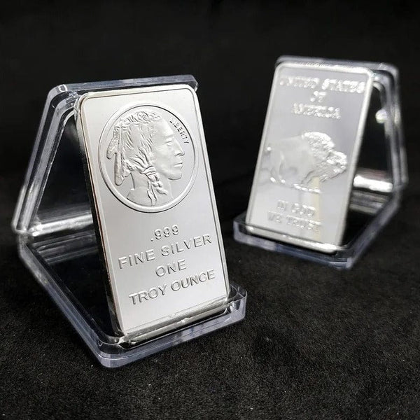 Indian Bullion - American Liberty 1OZ Value - Silver Bar