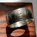 Hobo Ring, Morgan Dollar Ring, Handmade Ring, handmade jewellery, handmade earrings, handmade ring, handmade engagement rings, handmade silver rings, handmade wedding rings, homemade earrings, handcrafted earrings, handmade wedding bands, handmade beaded earrings,