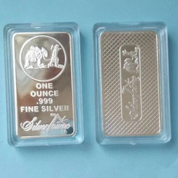 American Bar, American Silver, Prospector Bar, Prospector Silver, Prospector Troy, Prospector Bullion, Prospector silverAmerican Prospector 1oz 999 Value Fine Silver Bullion,