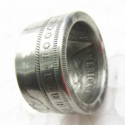 cerruti 1881 ring, cerruti 1881 ring price, cerruti ring, Hobo Ring, 1881 Ring, Morgan Ring,  Dollar Coin Ring,  Handmade Ring, 