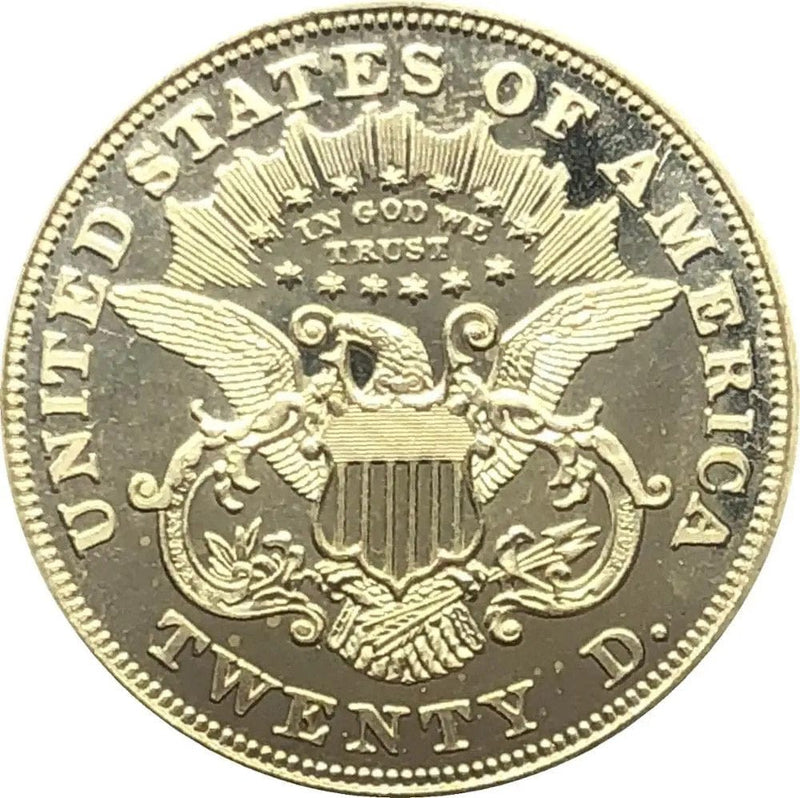 1870, Twenty, Dollar, Pattern, Gold, Coin, $20,