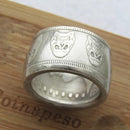 Hobo Ring, Morgan Dollar Ring, Handmade Ring, handmade jewellery, handmade earrings, handmade ring, handmade engagement rings, handmade silver rings, handmade wedding rings, homemade earrings, handcrafted earrings, handmade wedding bands, handmade beaded earrings,